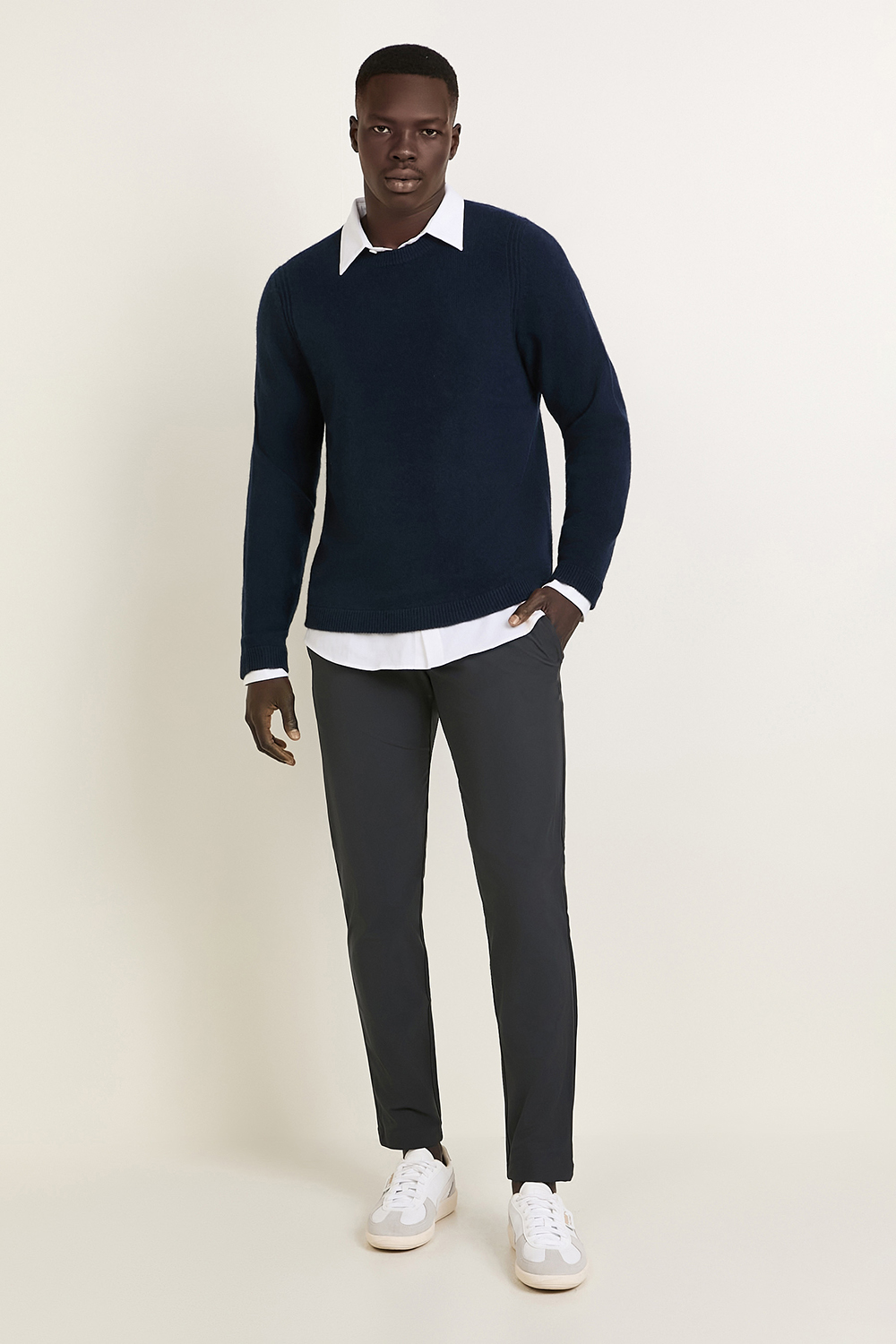 New Venture Cashmere Crewneck Sweater